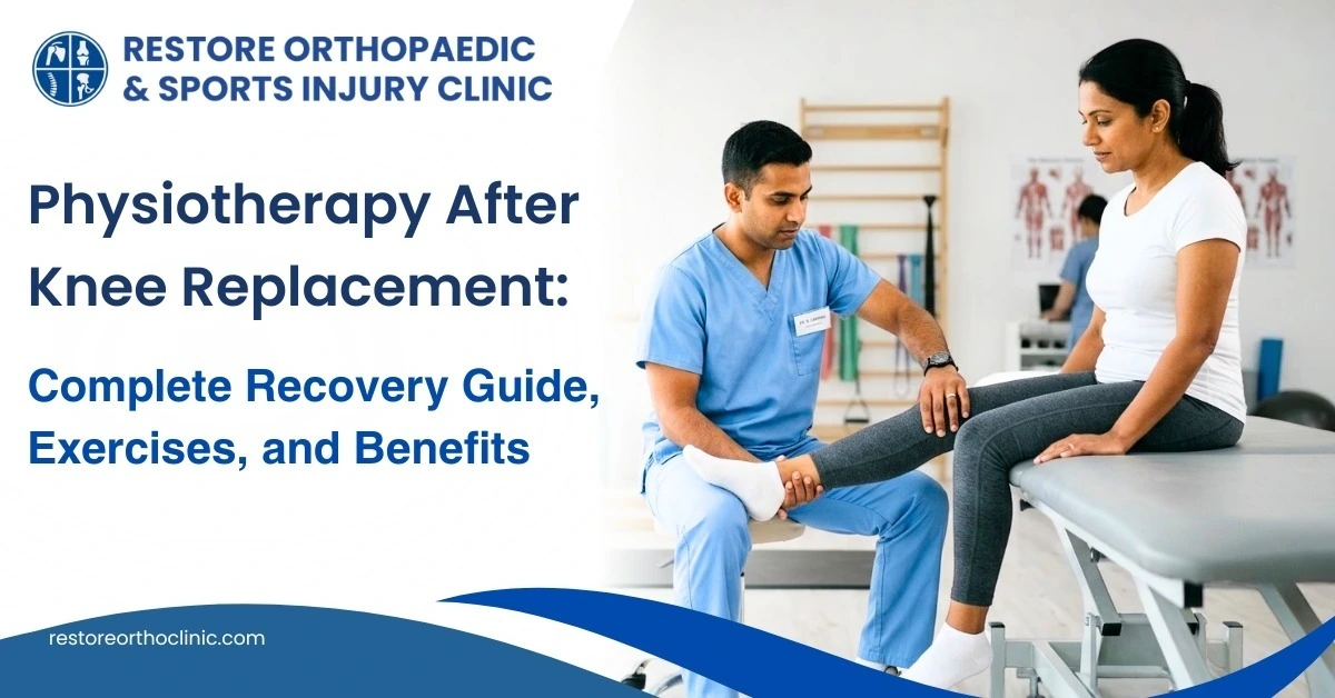 physiotherapy after knee replacement