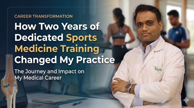 Orthopaedic surgeon at Restore Ortho Clinic: how sports medicine training changed my practice